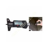 TIRE TREAD DEPTH MEASUREMENT AND READING WITH DIGITAL DISPLAY,