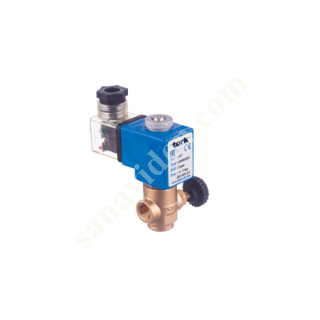 STEAM SOLENOID VALVE (FLOW CONTROLLED) (DIA: 1/4''-BAR:0-, Valves