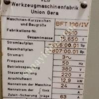UMU BFT 100 KULLANICIDAN SATIŞA ÇIKMIŞTIR, Makina