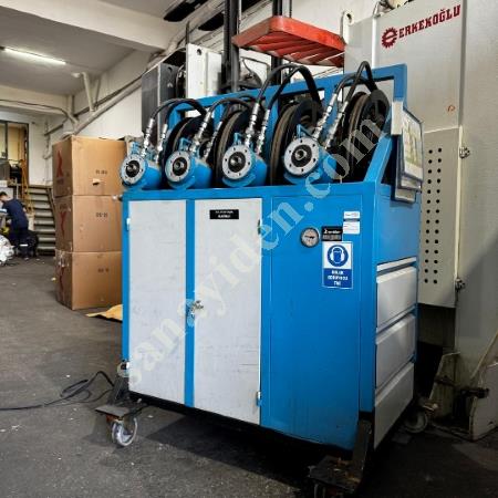 KALIP AÇIP BAKIM YAPMA APARATI HİDROLİK SİSTEM ÇALIŞIR DURUMDA TEMİZ, Makina