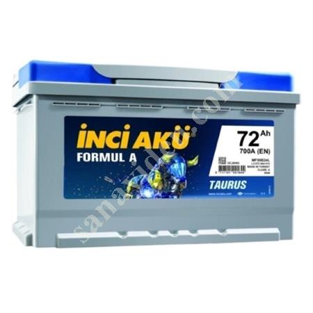 İNCİ AKÜ 12 VOLT 72 AMPER 2 YIL GARANTİLİ, Akü Ve Aksamları