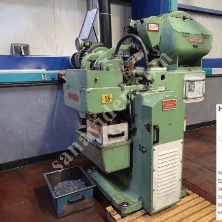 HILGELAND KAFA YARMA VİDA TORNAVİDA YARIK AÇMA, Civata(Gijon) Ovalama Makineleri