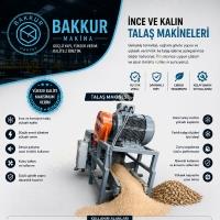 İNCE TELAŞ MAKİNESİ 45KW+7.5KW SAATTE 3 TON ÜRETİYOR,