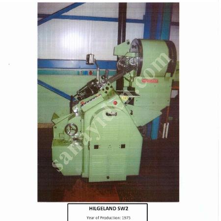 HILGELAND GR2 DÖNER OVALAMA TARKALARI İLE BERABER, Civata(Gijon) Ovalama Makineleri