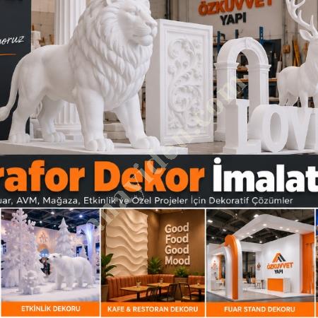 STRAFOR DEKOR İMALATÇISI ÖZEL TASARIM ÜRETİMİ, Yapı İnşaat