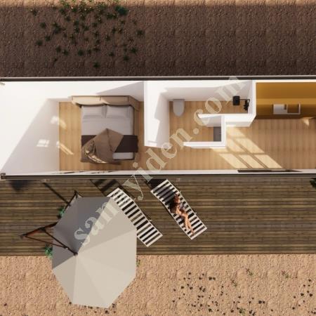 YAŞAM KONTEYNER - 40 HC LIMAN YÜK KONTEYNER EV, Container House Prices With Roof - Prefabricated Buildings - Container