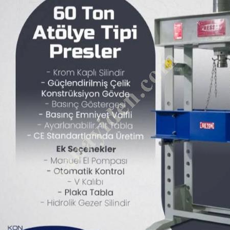 PRESSAN  HİDROLİK ATÖLYE PRESLERİMİZDE KAMPANYA  SİZ İSTEYİN BİZ TEDARİK EDELİM, Makina