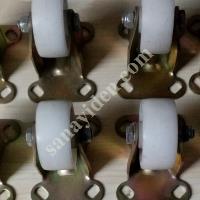 SATILIK MAŞALI 55 LİK SABİT YÖN POLYEMİD YER ARABASI TEKERLEĞİ,