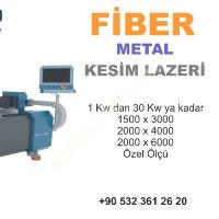 FİBER METAL KESİM LAZERİ 6 KW, Lazer Kesim Makinası