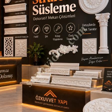 DEKORATİF STRAFOR SÜSLEME VE 3D UYGULAMALAR, Yapı İnşaat