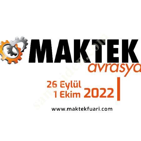 MAKTEK AVRASYA FUARI 2022, Fuar Hizmetleri - Online Sanal Fuar