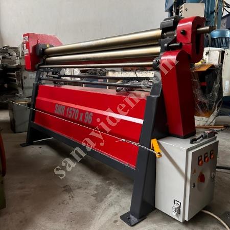 OSTAŞ MARKA 1570 X 96 ASİMETRİK 3 TOPLU SİLİNDİR MAKİNASI, Makina