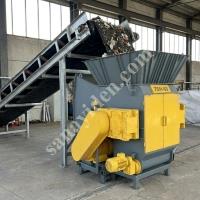 MT MAKİNA CROTAX-60 TEK ŞAFTLI PLASTİK VE ATIK PARÇALAYICI (SHREDDER), Geri Dönüşüm Makineleri