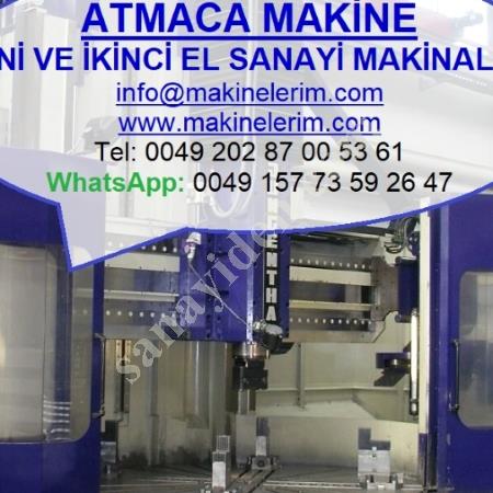 CNC SÜTUN HAREKETLİ BED FREZE TEZGAHI, Üniversal Freze