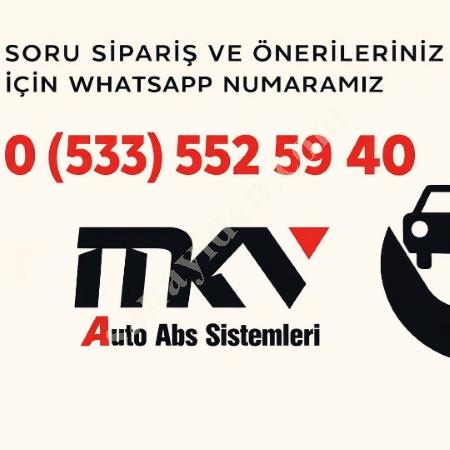 VOLKSWAGEN TRANSPORTER ÇIKMA ABS ESP BEYNİ 0265956698, Oto & Y. Parça