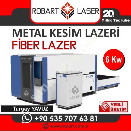 FİBER LAZER METAL KESİM MAKİNESİ ROBART LAZER, Makina