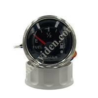 BLACK FUEL LEVEL INDICATOR - SPECIAL DESIGN  WARNING LED, Marine Vessels Spare Parts