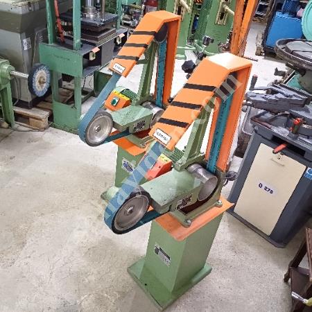 CAN MAKİNA ÜÇGEN ŞERİT BANT ZIMPARA MAKİNASI  / İSTANBUL BAYRAMPAŞA, Zımpara