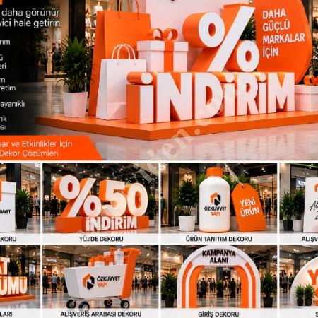 STRAFOR KAMPANYA ALANI DEKORU VE ÖZEL ÜRETİM, Yapı İnşaat