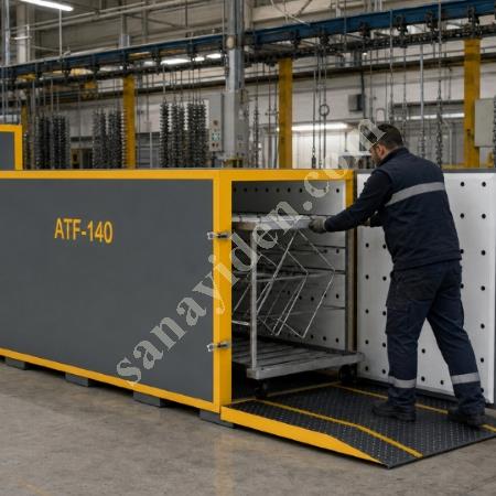 MT MAKİNA ATF-140 APEX SINIFI TERMAL BOYA SÖKME (BURN-OFF) FIRINI, Geri Dönüşüm Makineleri