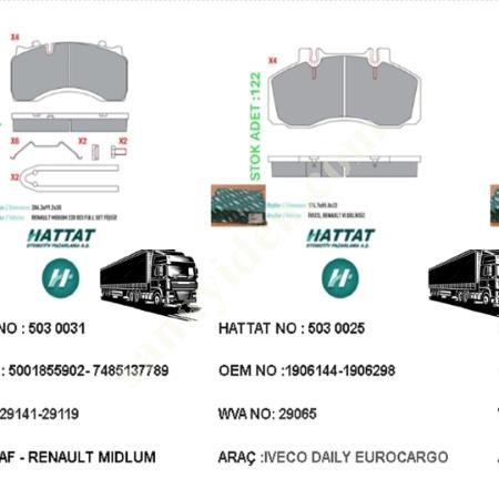 TRUCK GROUP BRAKE PADS AND BRAKE SHOE PADS – AFFORDABLE SALES, Auto Parts