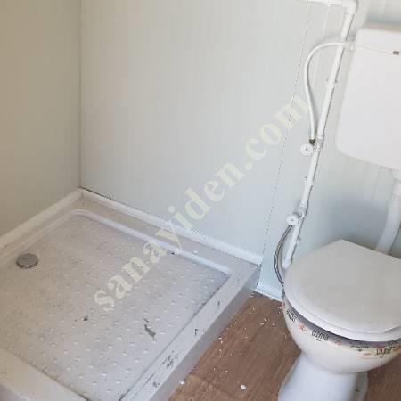 3×7 TEK ODA BANYO WC MUTFAK FULL KONTEYNER, Çatılı Konteyner - Prefabrik - Konteyner