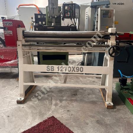 OSTAŞ MARKA 1270X90 3 TOPLU MANUEL SİLİNDİR, Makina