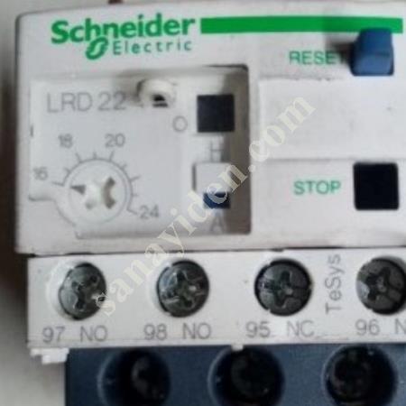 SATILIK TERMİK AŞIRI YÜK KORUMA RÖLESİ SCHNEİDER MARKA  LRD22 SERİ, Elektrik & Enerji