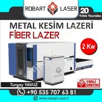 FİBER LAZER METAL KESİM  DEĞİŞEN TABLA KAPALI KABİN  ROBART LAZER, Lazer Kesim Makinası