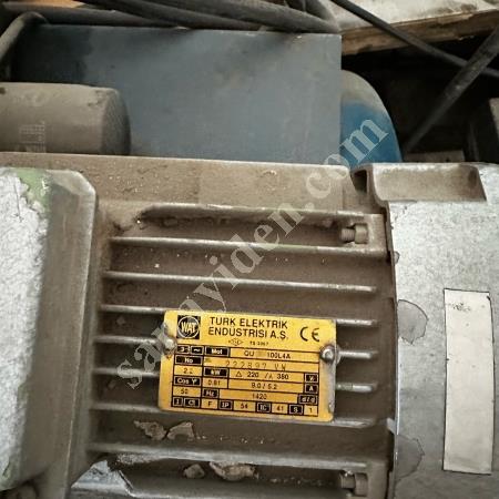 🟦 VAKUM MAKİNESİ – 2.2 KW TRIFAZE MOTORLU – ,