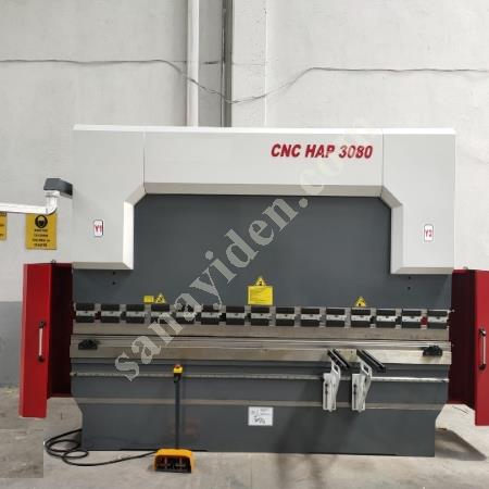 CNC 3100 X 80 TON 3 EKSEN MOTORLU BOMBELEME HİDROLİK ABKANT PRES, Abkant Pres