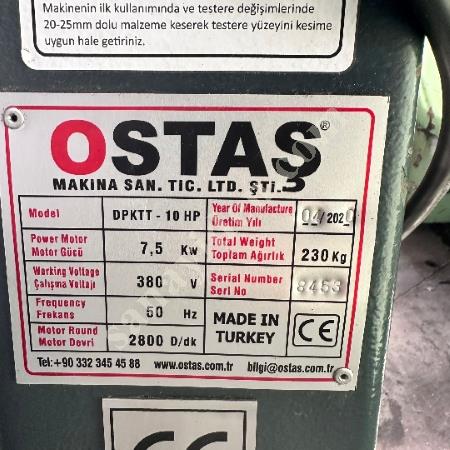 OSTAŞ MARKA 10 HP DEMİR VE PROFİL KESME HIZARİ, Kesim Makineleri