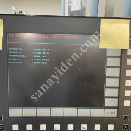 DİKEY İŞLEME MERKEZİ MAKRON - 2003 MODEL, Cnc İşleme Merkezi