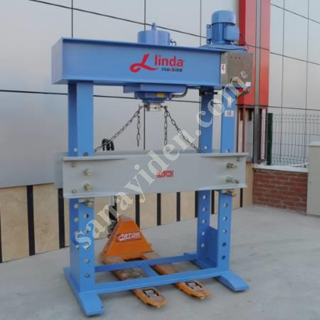 150 TON ARM MOTORIZED HYDRAULIC WORKSHOP PRESS, Workshop Type Press