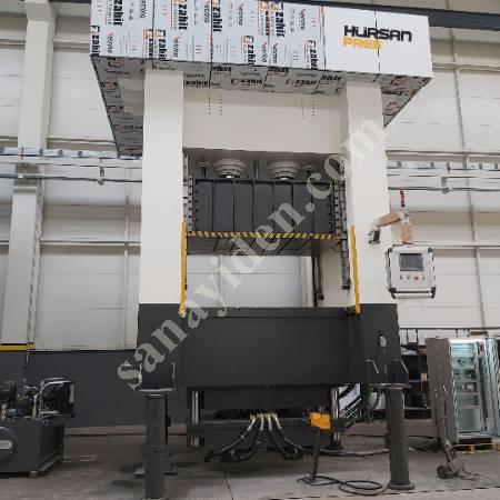 750 TON HÜRSAN FORM PRESİ TABLA 3250 X 2000, Makina