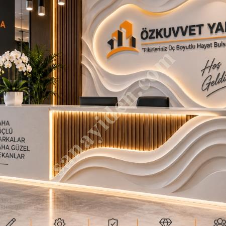 STRAFOR RESEPSİYON DEKORU ÖZEL TASARIM ÜRETİM, Yapı İnşaat