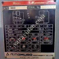 DİK İŞLEME MERKEZİ CNC, Makina