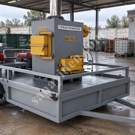MT MAKİNA YFM-5R ÇEKİLEBİLİR RÖMORKLU MOBİL YAKMA FIRINI (İNSİNERATÖR), Geri Dönüşüm Makineleri