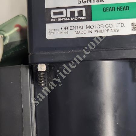 ORİENT TORQUE MOTOR (OM) REDÜKTÖRLÜ MOTOR, Elektrik Motorları