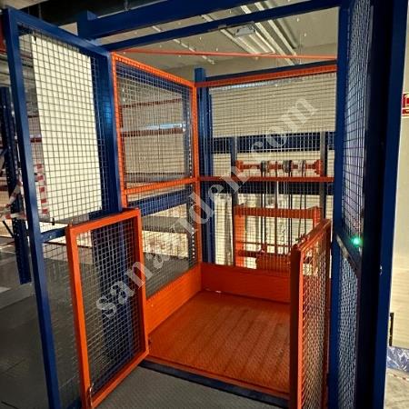 YÜK ASANSÖRÜ (KOLONLU YÜK PLATFORMU ASANSÖRÜ), Asansör Sistemleri - İnşaat Asansörü