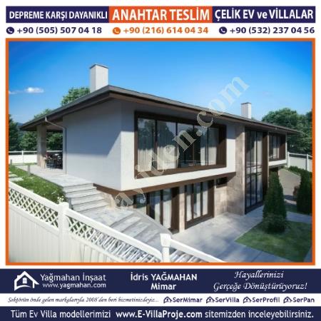 İMARLI ARSANIZA - 120 AY TAKSİTLE ANAHTAR TESLİM VİLLA, Yapı İnşaat