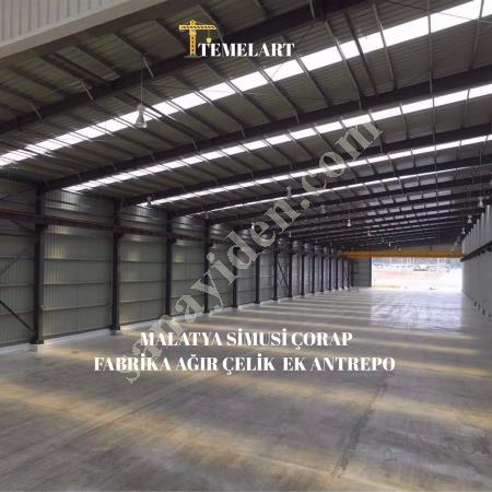 //TR HER BÖLGEYE AĞIR ÇELİK ENDÜSTRİYEL YAPILAR, Çelik Konstrüksiyon