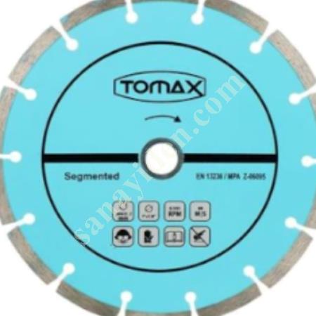 TOMAX DAİRE SEGMENTLİ ELMAS KESİCİ 230MM, Diğer