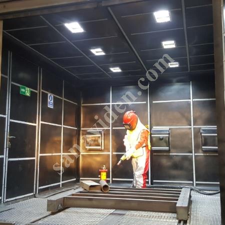 KUMLAMA ODASI– BÜYÜK PARÇA VE AĞIR SANAYİ ÇÖZÜMLERİ-ABİR MAKİNE A.Ş., Makina