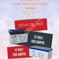 FROM STOCK | RITAR 12 VOLT 100-200 AMPER GEL BATTERY,