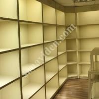 SATILIK MAĞAZA RAFI LEDLİ TÜM DÜKKAN RAF SETİ, Market Rafları