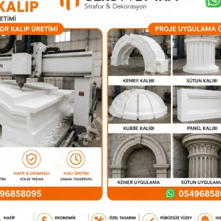 EPS STRAFOR ÖZEL KESİM ÜRETİM ÇÖZÜMLERİ UYGULAMA, Yapı İnşaat
