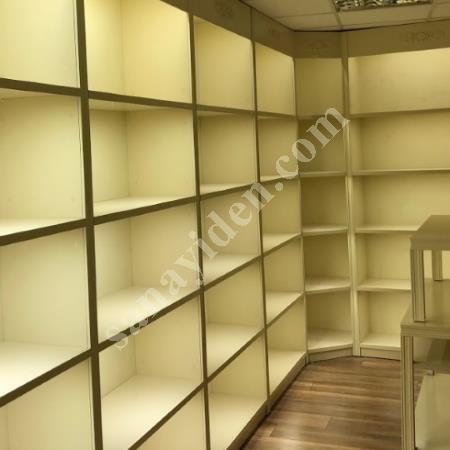 SATILIK MAĞAZA RAFI LEDLİ TÜM DÜKKAN RAF SETİ, Market Rafları