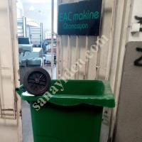 À VENDRE : CONTENANT À POUBELLE EN PLASTIQUE, CHARIOT À POUBELLE, TUYAU À ROUE., Hortum & Boru