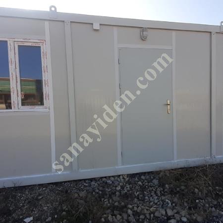 CMZ PREFABRİK 3/7 TEKODA+WC+DUŞ+MUTFAK KONTEYNER, Çatılı Konteyner - Prefabrik - Konteyner